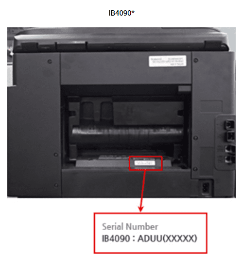 캐논 IB4090 모델