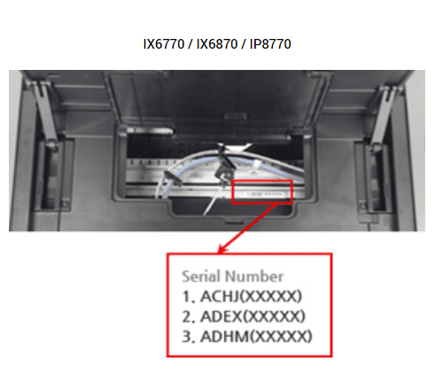 캐논 IX6770 모델